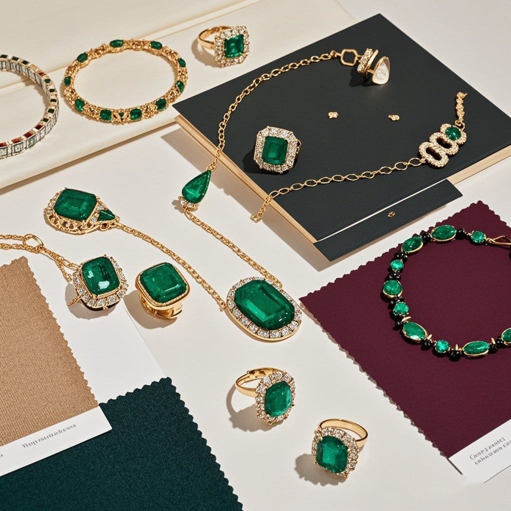 7 Best Colors to Wear with Emerald Jewelry
