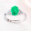 Custom Emerald Rings – Handcrafted Cabochon Emerald Ring
