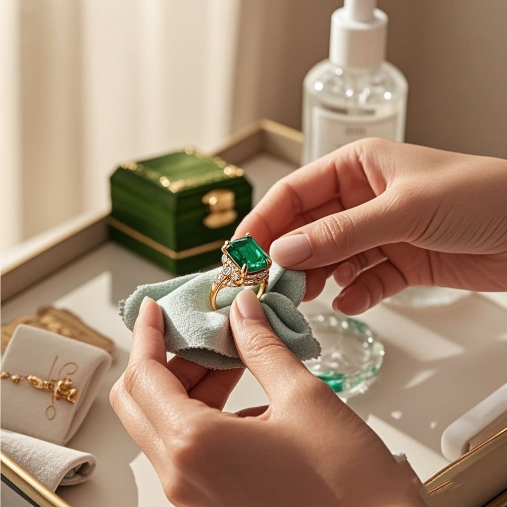 How to Clean and Maintain Emerald Jewelry at Home: 8 Proven Methods