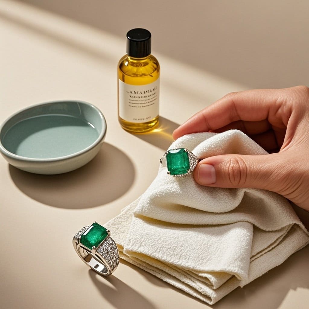 How to Safely Clean Your Emerald Jewelry
