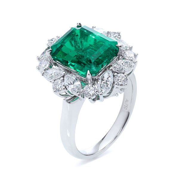Lab Grown Emerald Necklace